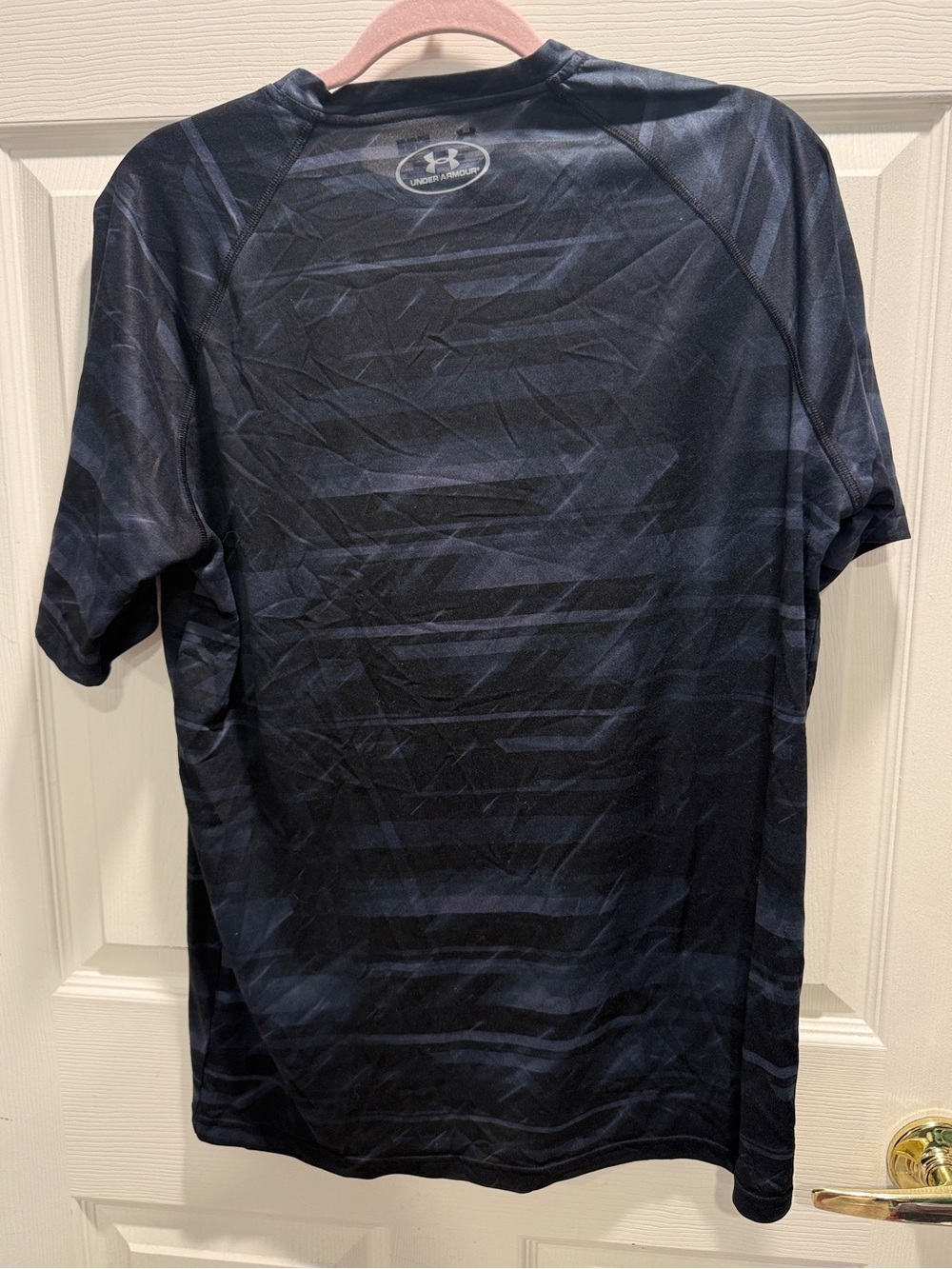 Men's Under Armour Cornell Big Red Performance T-Shirt Size M Camo Grey - Picture 5 of 6